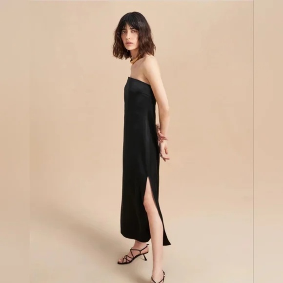 BNWT La Ligne Lee Dress in Black Size 0 - Picture 5 of 12